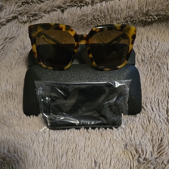 Balenciaga Accessories - Balenciaga Havana Grey Brown Tortoise Print Sunglasses Brand New!!